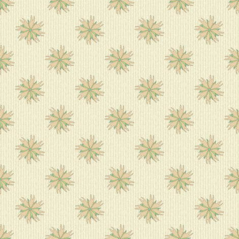Armadillo Footprint Floral fabric by maplewooddesignstudio on Spoonflower - custom fabric