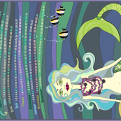 A mermaid needs a tea towel like a fish needs a bicycle
