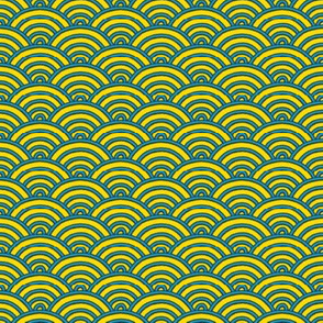 Ocean Waves - Seikaiha