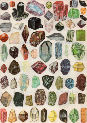 crystal collage