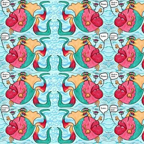 1970's Groovy, Peace-Lovin', Rock 'n Roll Fish!