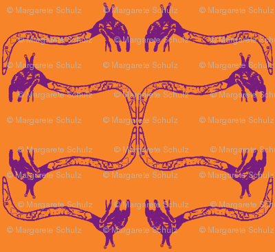 Creepy Crawlies No. 1 (Orange & Purple)