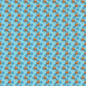 Orange doggy dots