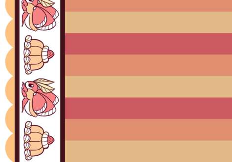 Lolita Bug: Red fabric by jayrock on Spoonflower - custom fabric