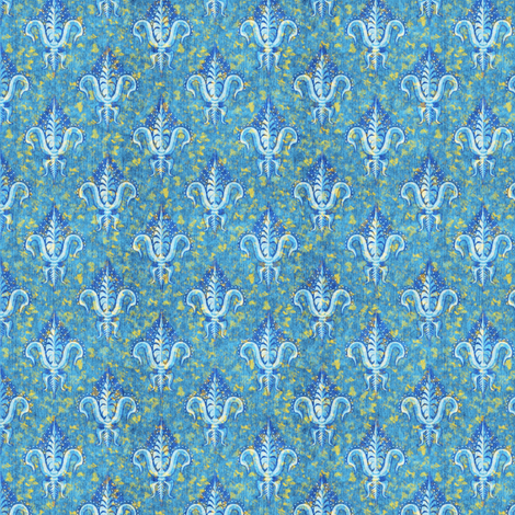 sparkly_fleur_de_lis fabric by glimmericks on Spoonflower - custom fabric
