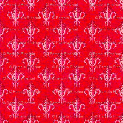 sparkly_fleur_de_lis_cranberry