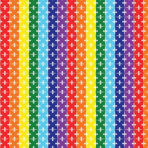 Rainbow arrows