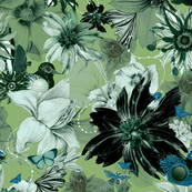 Flora Fauna Green