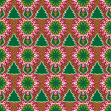 LittleTree fabric by tallulahdahling on Spoonflower - custom fabric