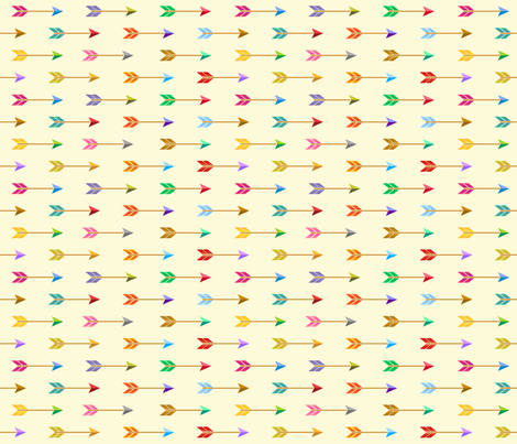 Arrows fabric by bucketface on Spoonflower - custom fabric