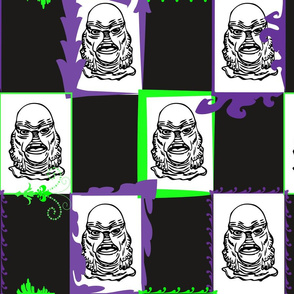 Creature of the Black Lagoon Checkered