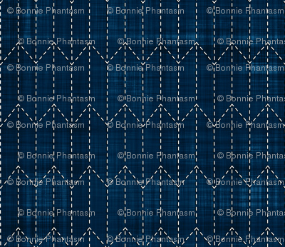Sashiko: Yabane - Arrow Feathers