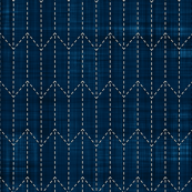 Sashiko: Yabane - Arrow Feathers