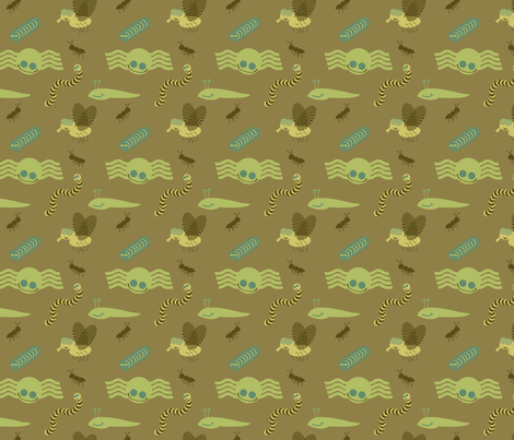 JimmyJibblies bugboo fabric by dahbeedo on Spoonflower - custom fabric