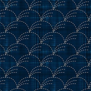 Sashiko: Nowaki - Wind-blown grasses