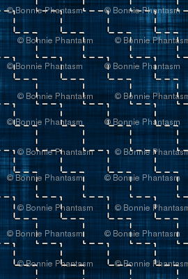 Sashiko: Dan-Tsunagi - Connected steps