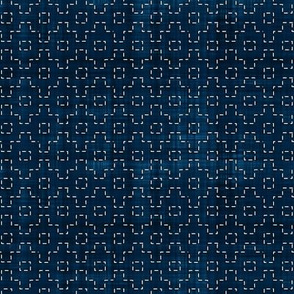 Sashiko: Kakuju-Tsunagi - Connected angles
