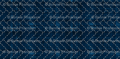 Sashiko: Higaki - Cypress fence