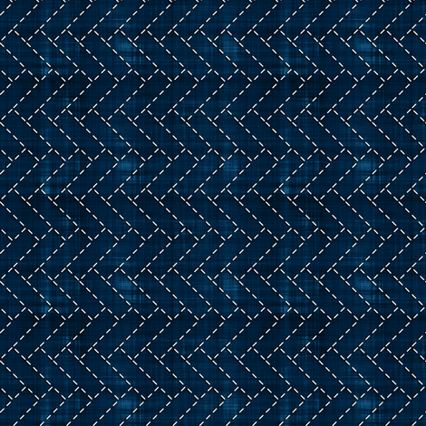 Sashiko: Higaki - Cypress fence fabric by bonnie_phantasm on Spoonflower - custom fabric