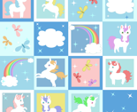 Little Unicorns Cheater Quilt
