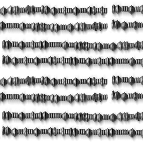 Metal_beads fabric by melhales on Spoonflower - custom fabric