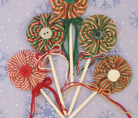 Christmas Candy Yo-Yo Stripe_C