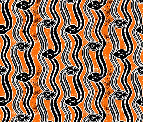 Rrsnakes-remake-2c-b_w-on-orange-v2c-black-dots_shop_preview