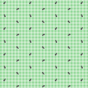 snowman gingham