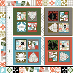 Tulsa Cheater Quilt #1
