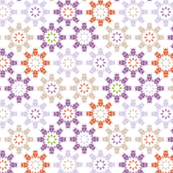 Multi coloured bug flowers