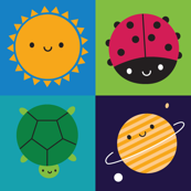 Happy Nature Squares