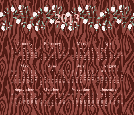 2013 Tea Towel Calandar
