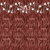 2013 Tea Towel Calandar