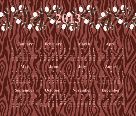2013 Tea Towel Calandar