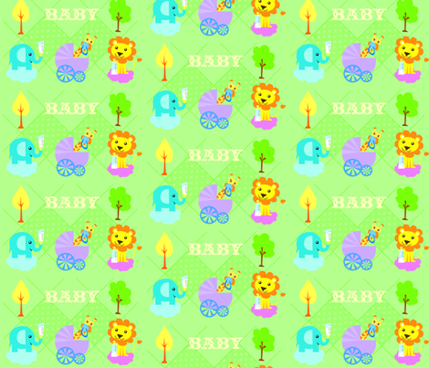 BABY fabric by lauralvarez on Spoonflower - custom fabric
