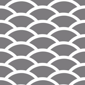 Steel Gray Scallop