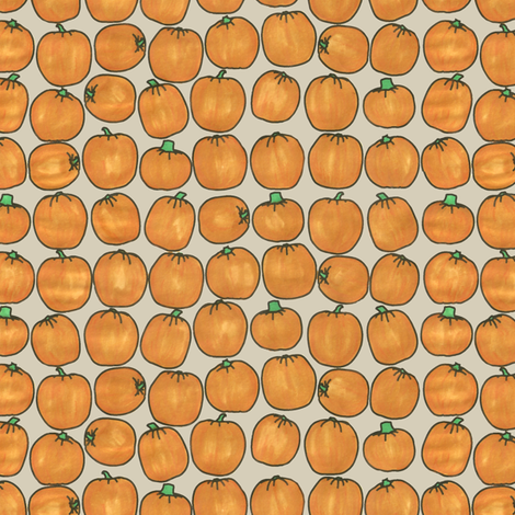 My Pumpkin Patch fabric by tullia on Spoonflower - custom fabric