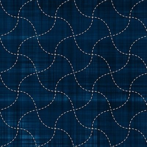 Sashiko: Fundo-Tsunagi - Balanced Weight