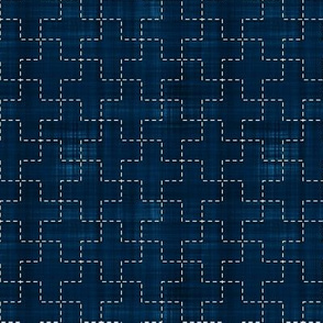 Sashiko: Jyuji-Tsunagi - Cross