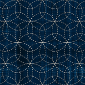 Sashiko: Hana-Zashi - Flower