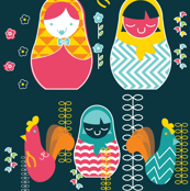 nesting dolls
