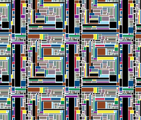 Squared fabric by lpjones on Spoonflower - custom fabric