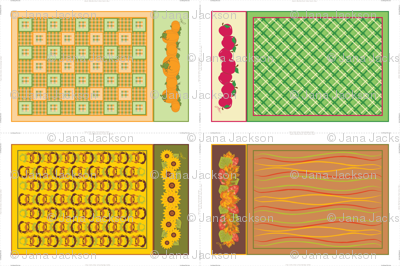 Autumn Harvest Kitchen Towels