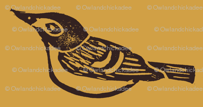 Black Capped Vireo large - Honeycomb