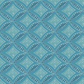 kimono diamond - ocean teal