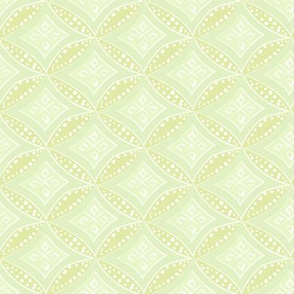kimono diamond - pale chartreuse