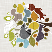 Seasons- 2013 Tea Towel Calendar