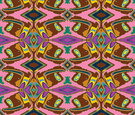 Barbie's Totem fabric by susaninparis on Spoonflower - custom fabric