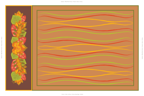 Falling Leaves Tea Towel fabric by designtrends on Spoonflower - custom fabric