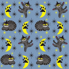 Magical Mr. Midnight in Charcoal & Dusty Blueberry